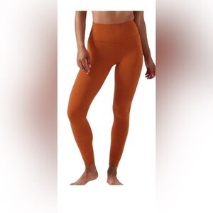Athleta Transcend Tight Legging Burnt Orange